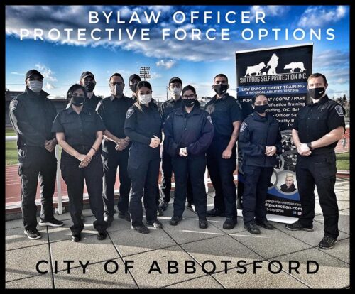 Group photo: Bylaw Officer Protective Force Options - Abbotsford