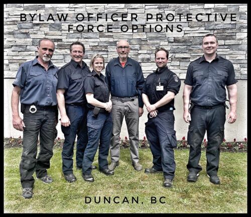 Group photo: Bylaw Officer Protective Force Options - Duncan