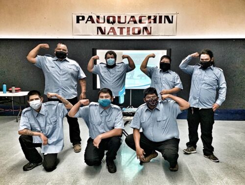 Group photo: Pauquachin Nation