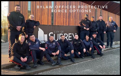 Group photo: Bylaw Officer Protective Force Options - Surrey