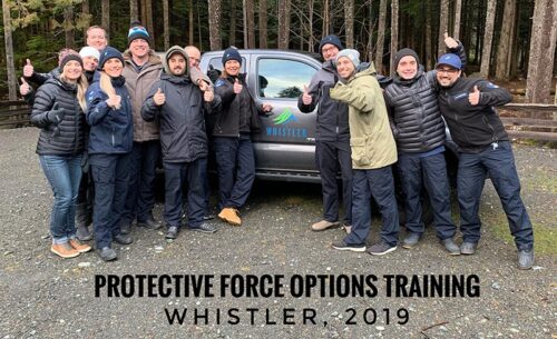 Group photo: Bylaw Officer Protective Force Options - Whistler 2019